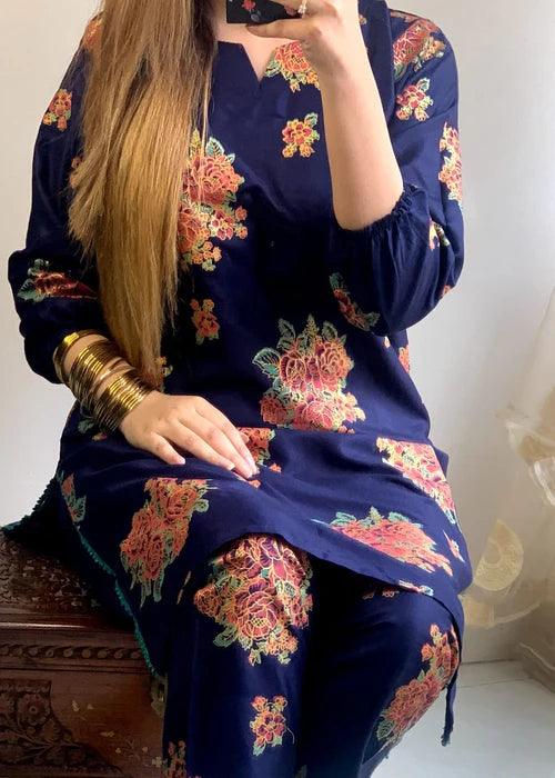 Ayzel - 2 pieces - Navy Blue